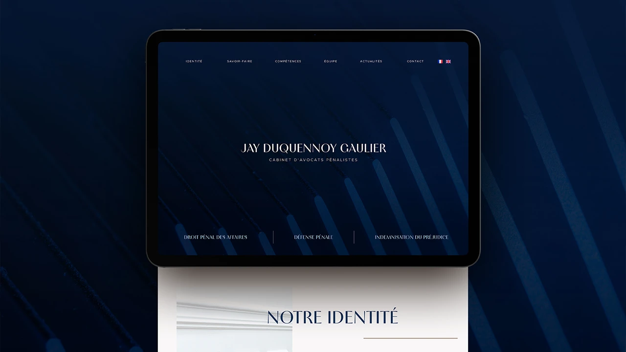jayduquennoygaulier site internet carousel